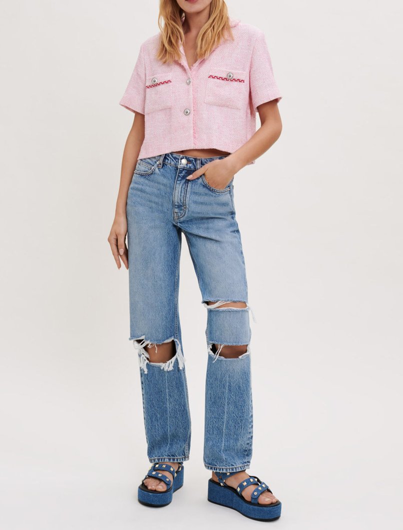 Maje Pink Blazer