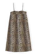 Ganni animal print dress